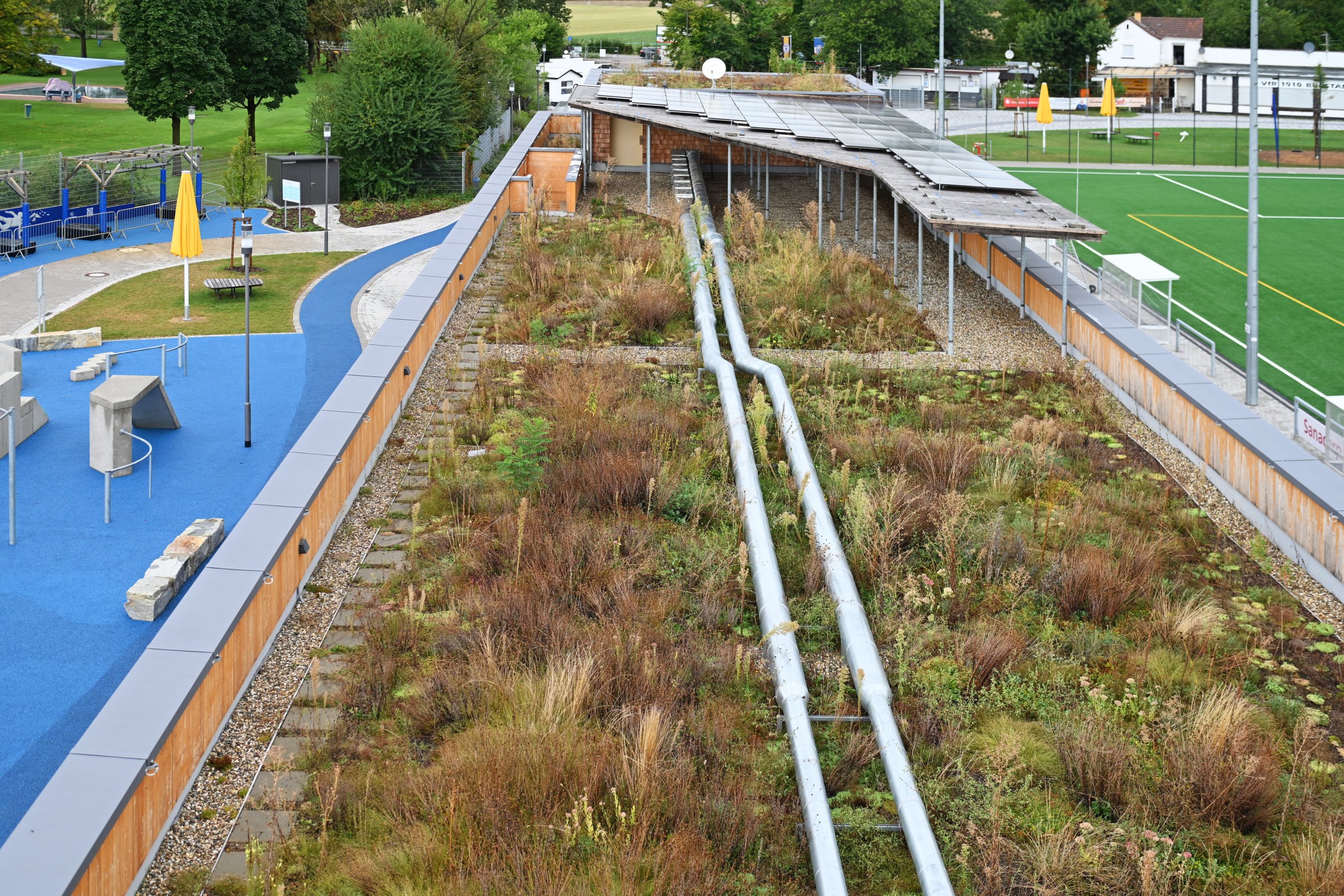 Bürstadt Bildungs- und Sportcampus Wärmenetz