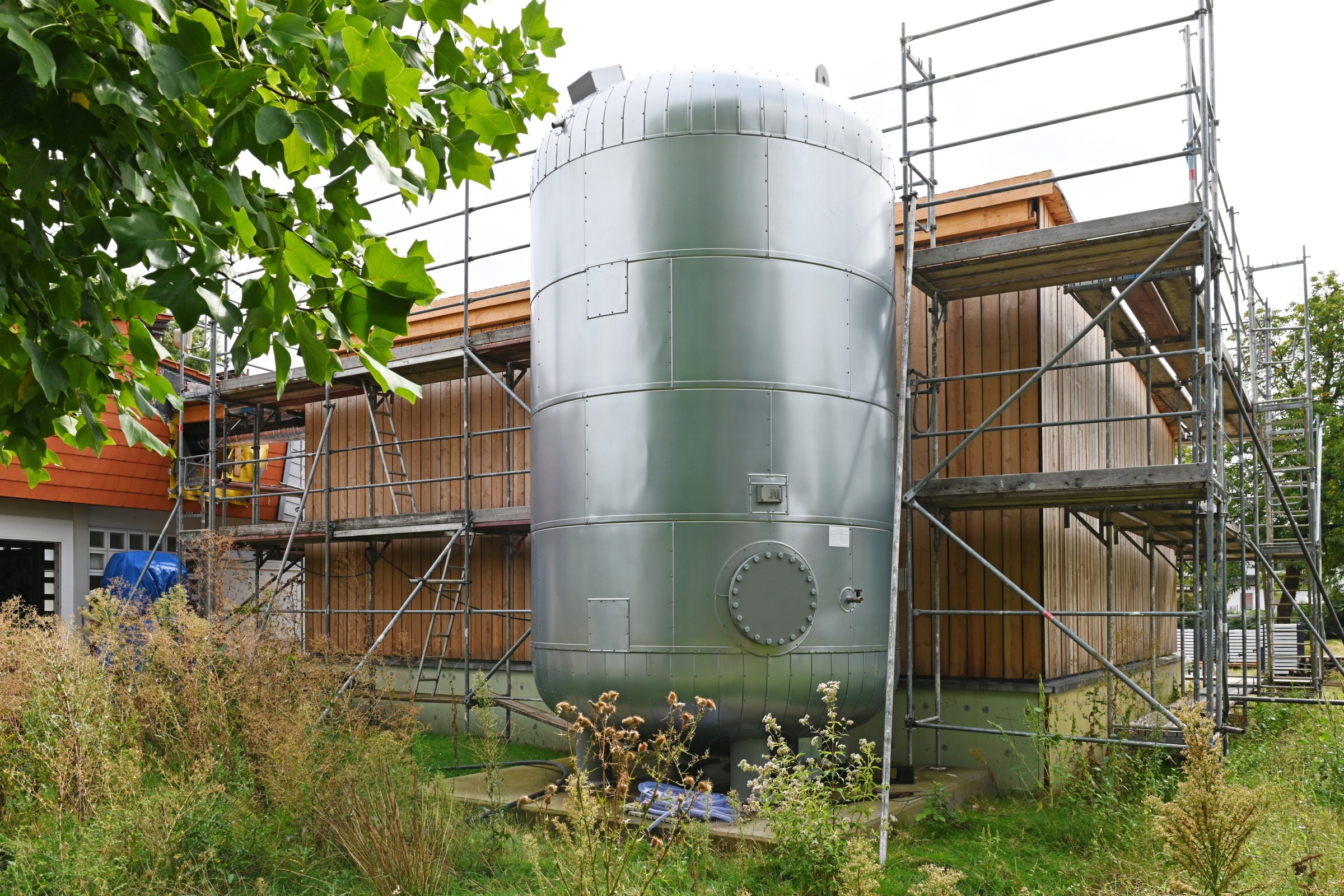 Bürstadt Bildungs- und Sportcampus Wärmenetz