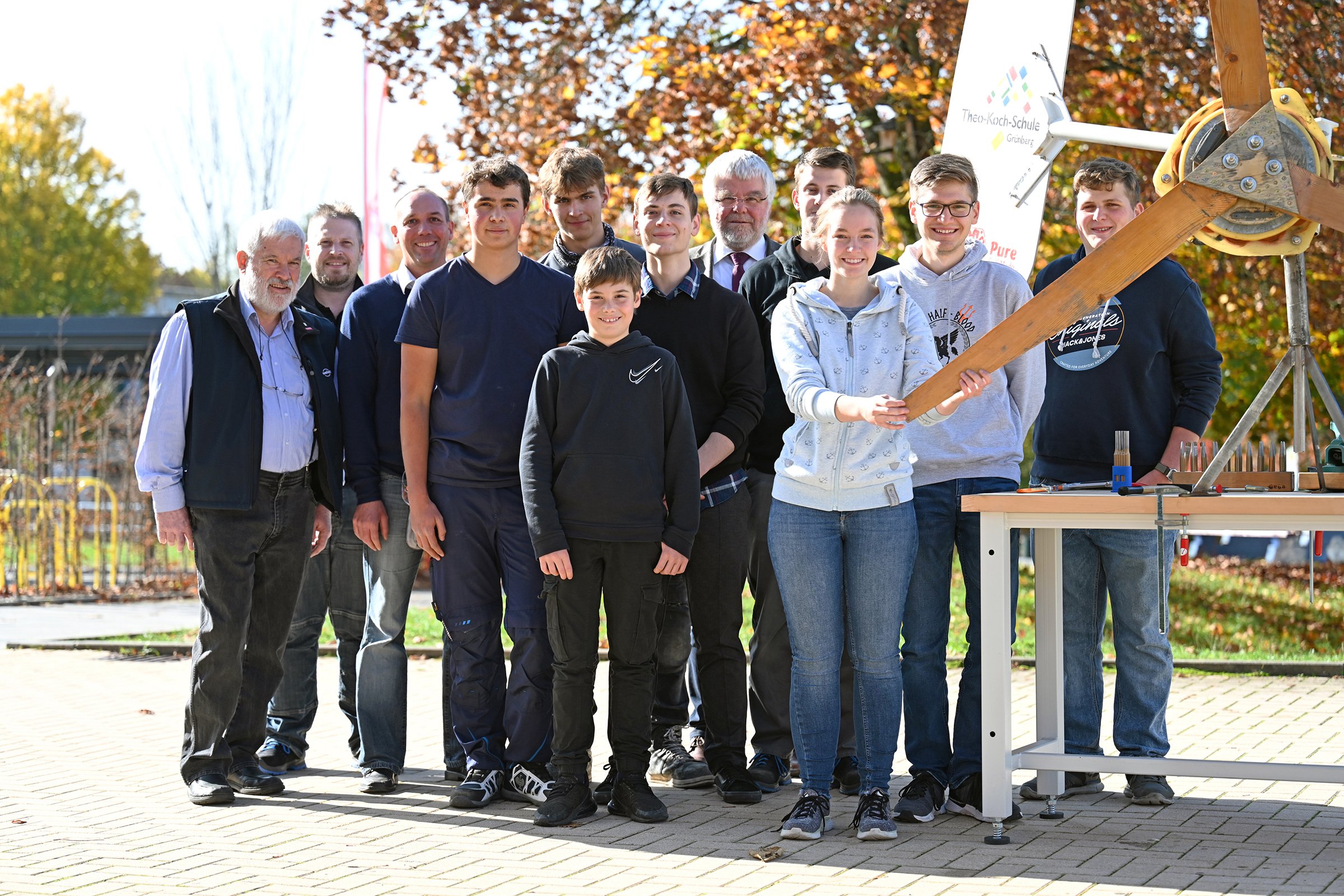 Schulprojekt Energie, Nachhaltigkeit und Mobilität - Theo-Koch-Schule Grünberg