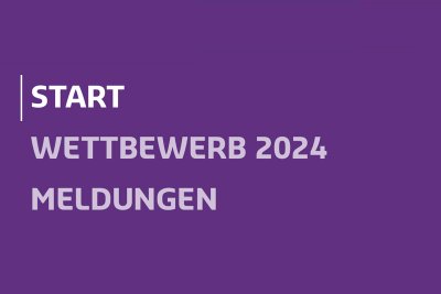 Menüleiste Wettbewerb, Meldungen Menüleiste Wettbewerb, Meldungen